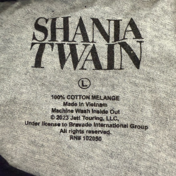 NEW Shania F$&@ing Twain T-Shirt Size L NWOT - Picture 3 of 3
